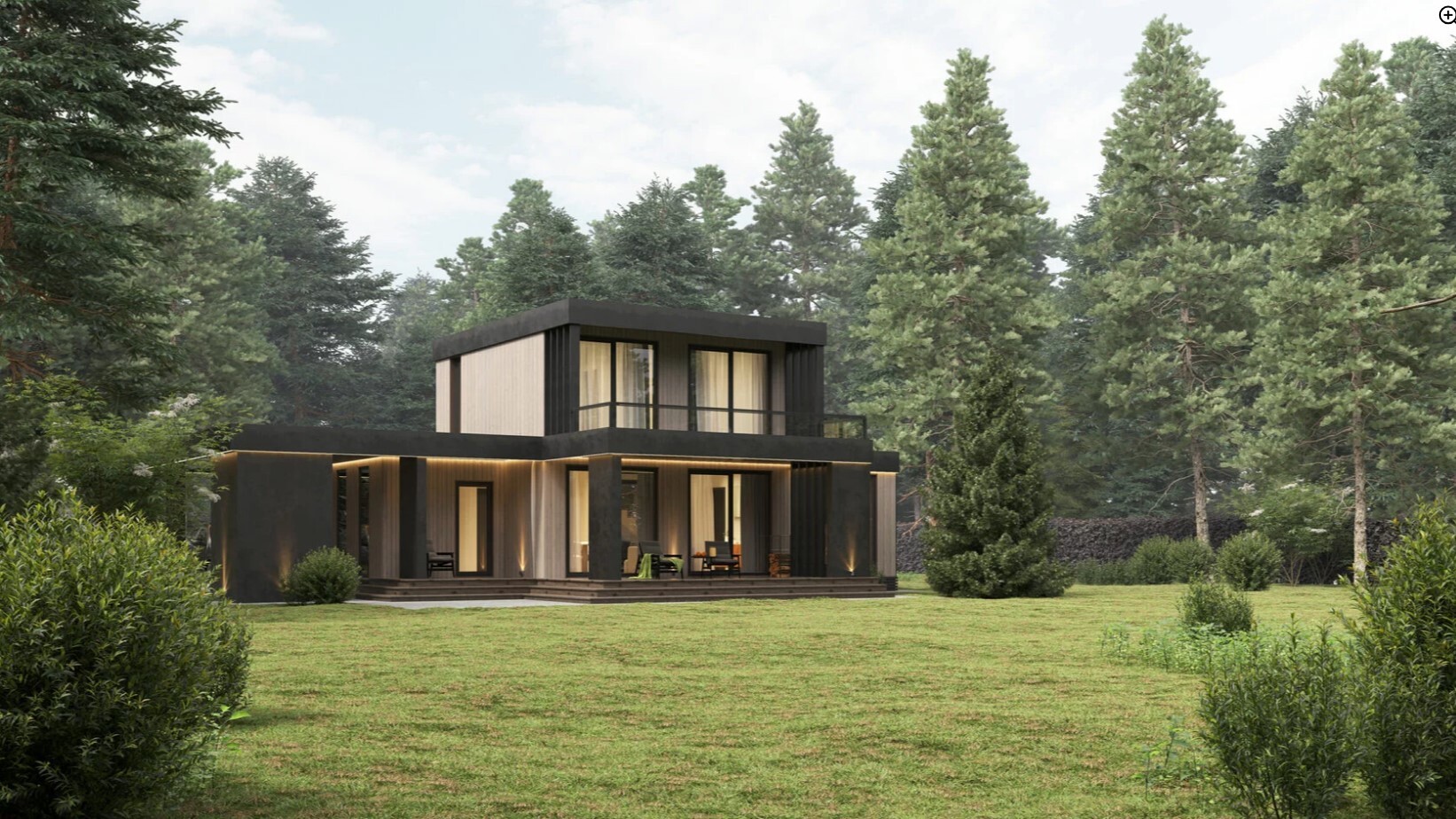 Северская модульный дом интерьер