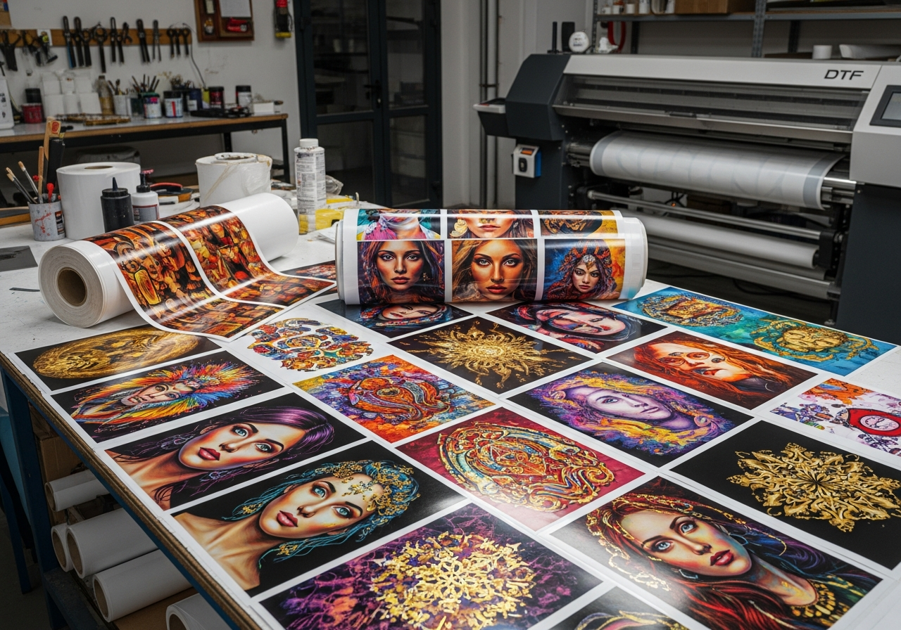 ДТФ печать на плёнке