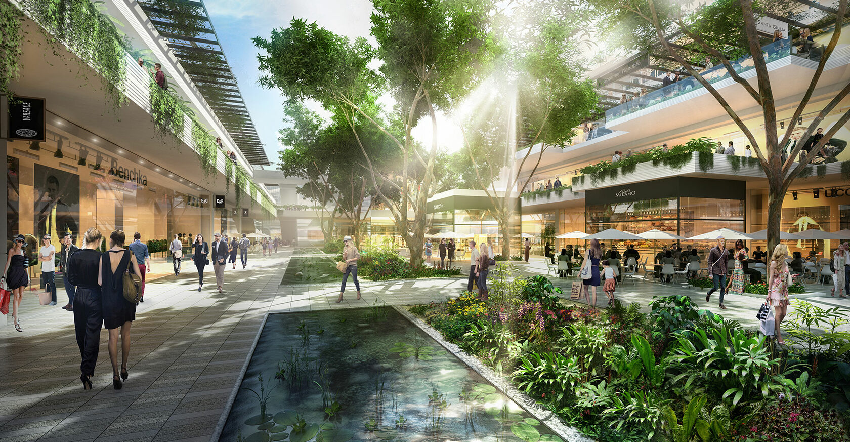 Сад торговый центр. Рендеры торговых центров. рендер тц. shopping mall render. render mall.