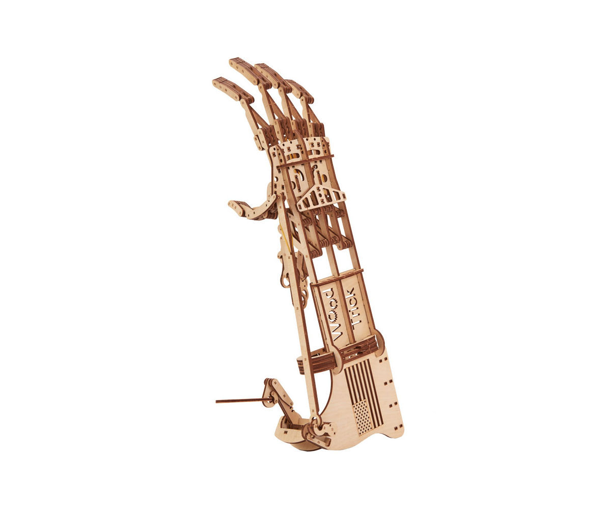 Сборная модель Wood Trick Механическая рука (1234-8)