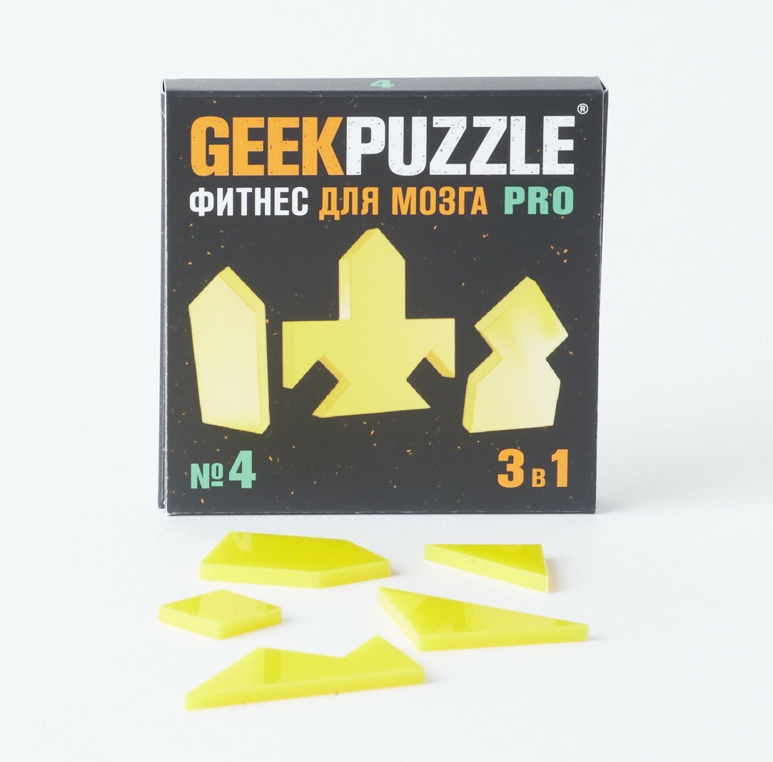 Головоломки GEEK Puzzle - Фитнес для мозга