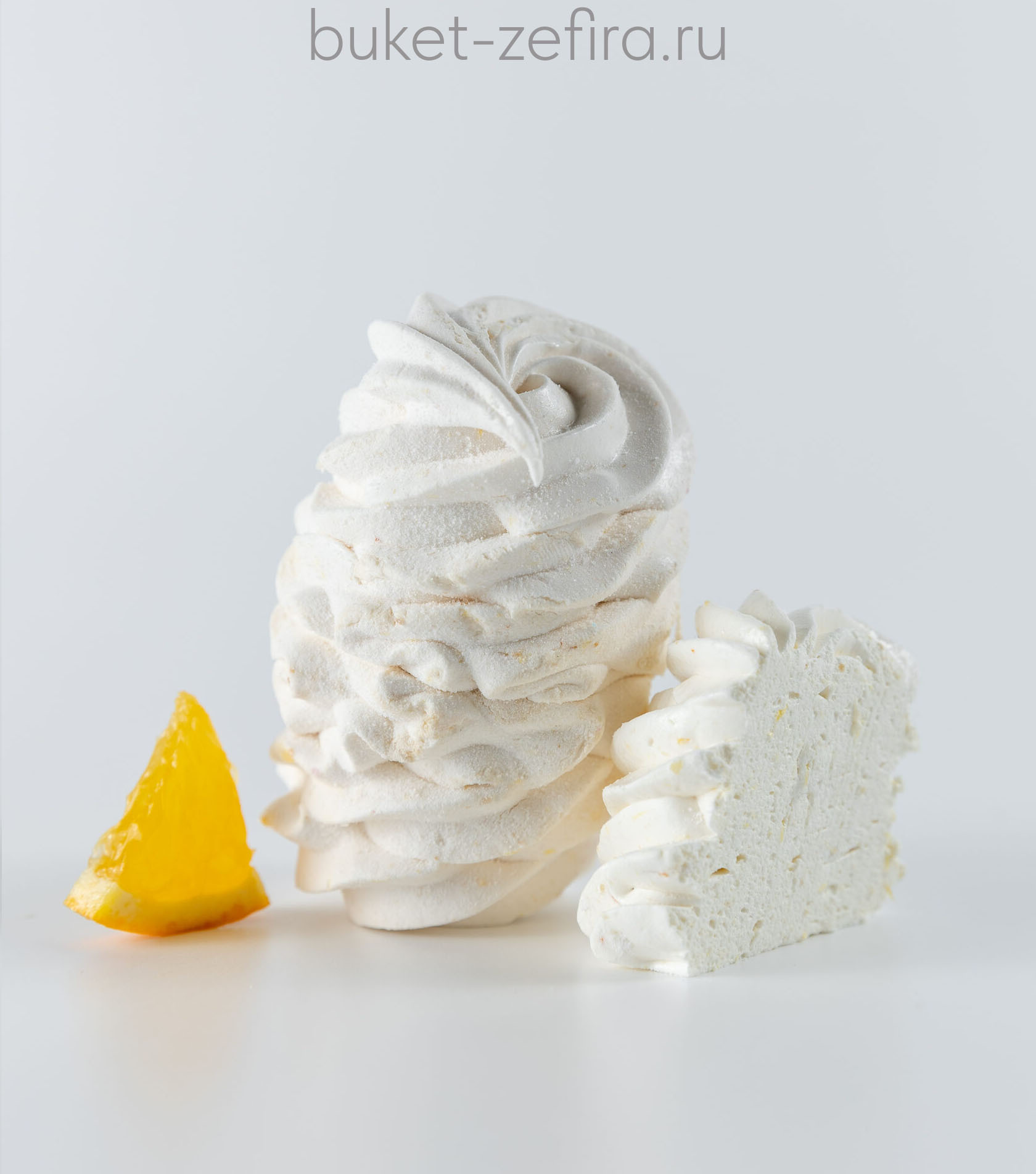 Зефир на апельсиновом пюре