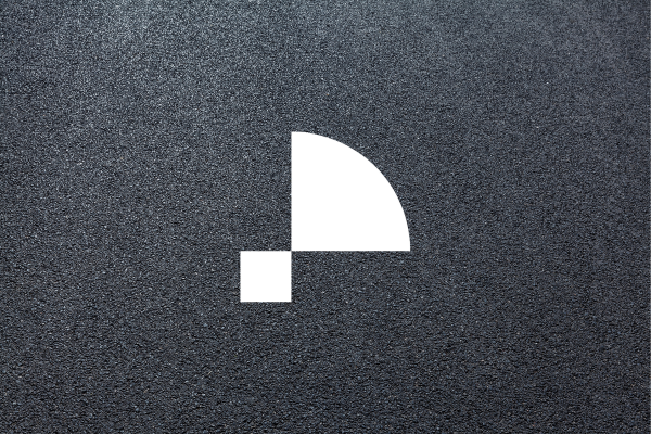 Minimal geometric logo mark — abstract brand identity concept by Leragraphics