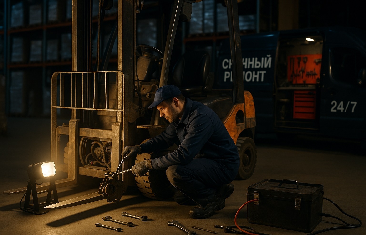Срочный ремонт складской техники в Самаре
