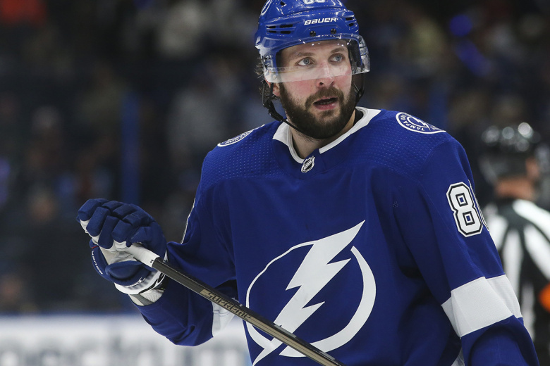 Травма Кучерова в матче НХЛ