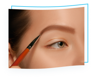 Архитектура бровей в Пушкине. 