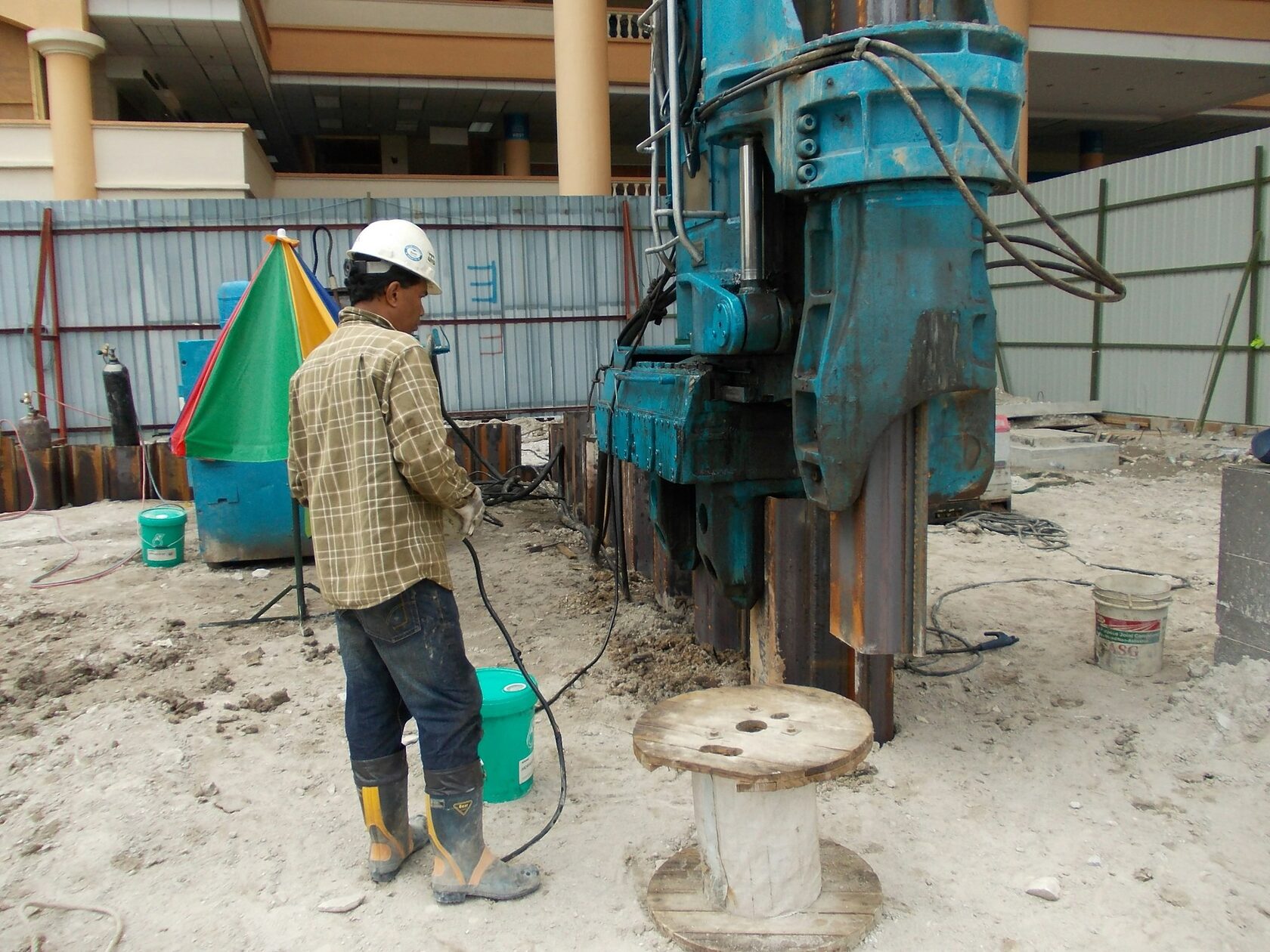 Струйная цементация грунтов Jet Grouting