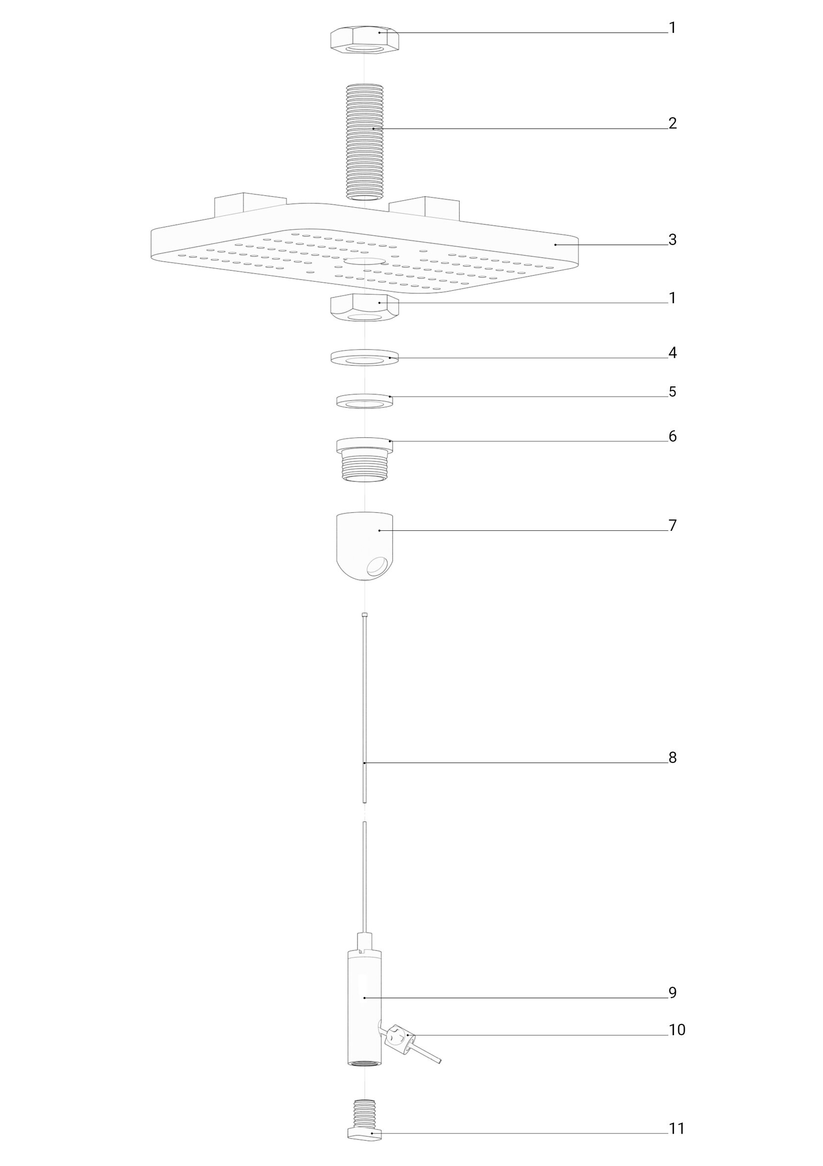 Трос Flexy TROS 03 для вывода провода через натяжной потолок купить в ...