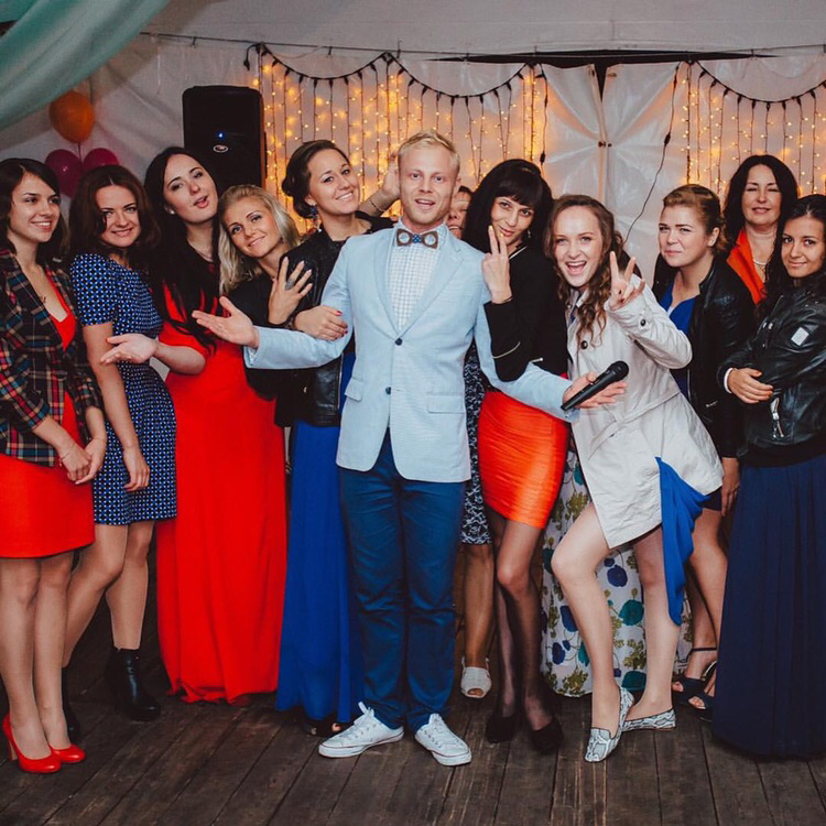 Банкет на мероприятии с ведущим Сергеем Моховым