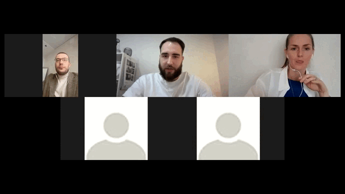 Демонстрация в Zoom/Skype