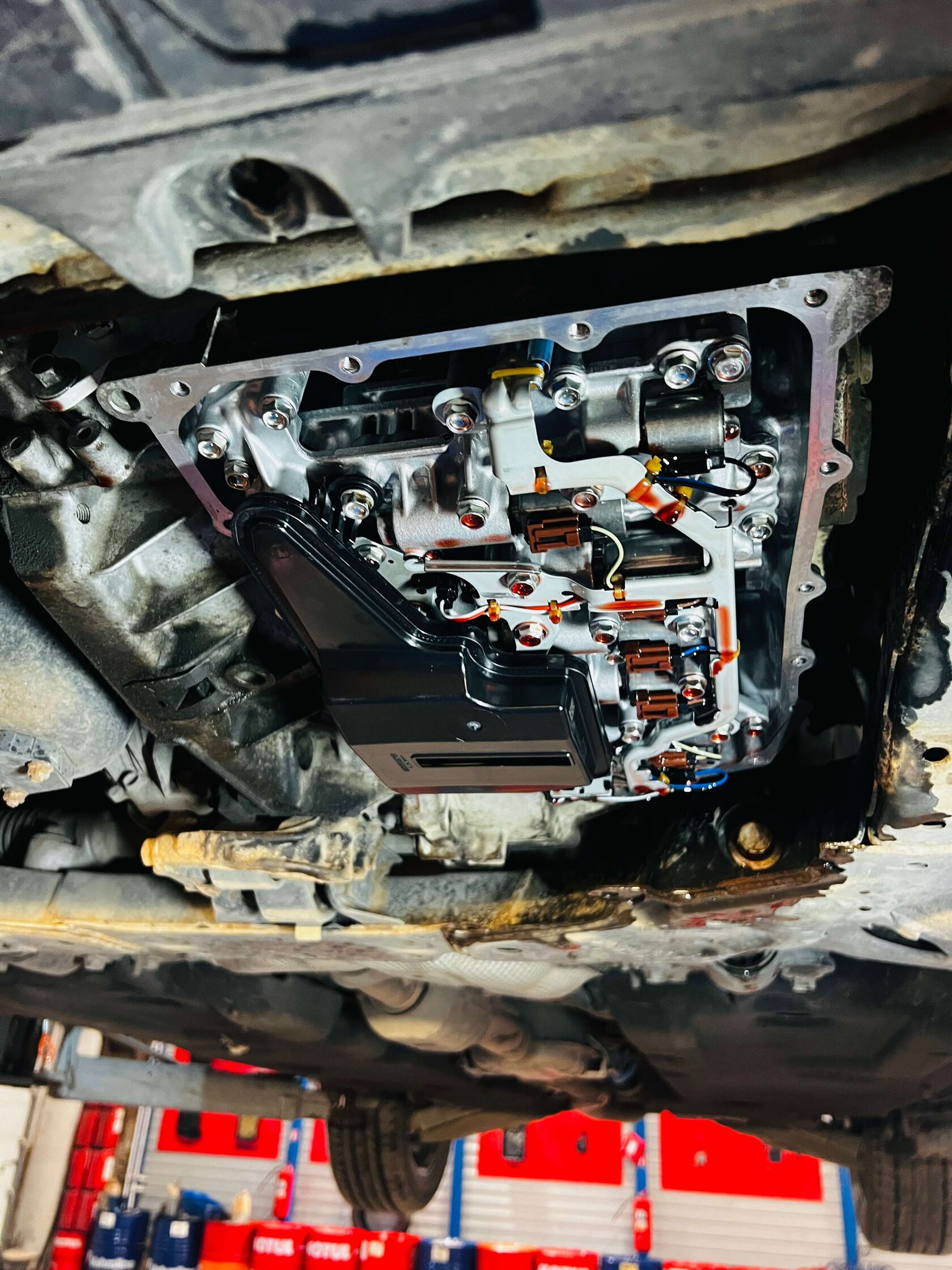 Установка нового фильтра АКПП