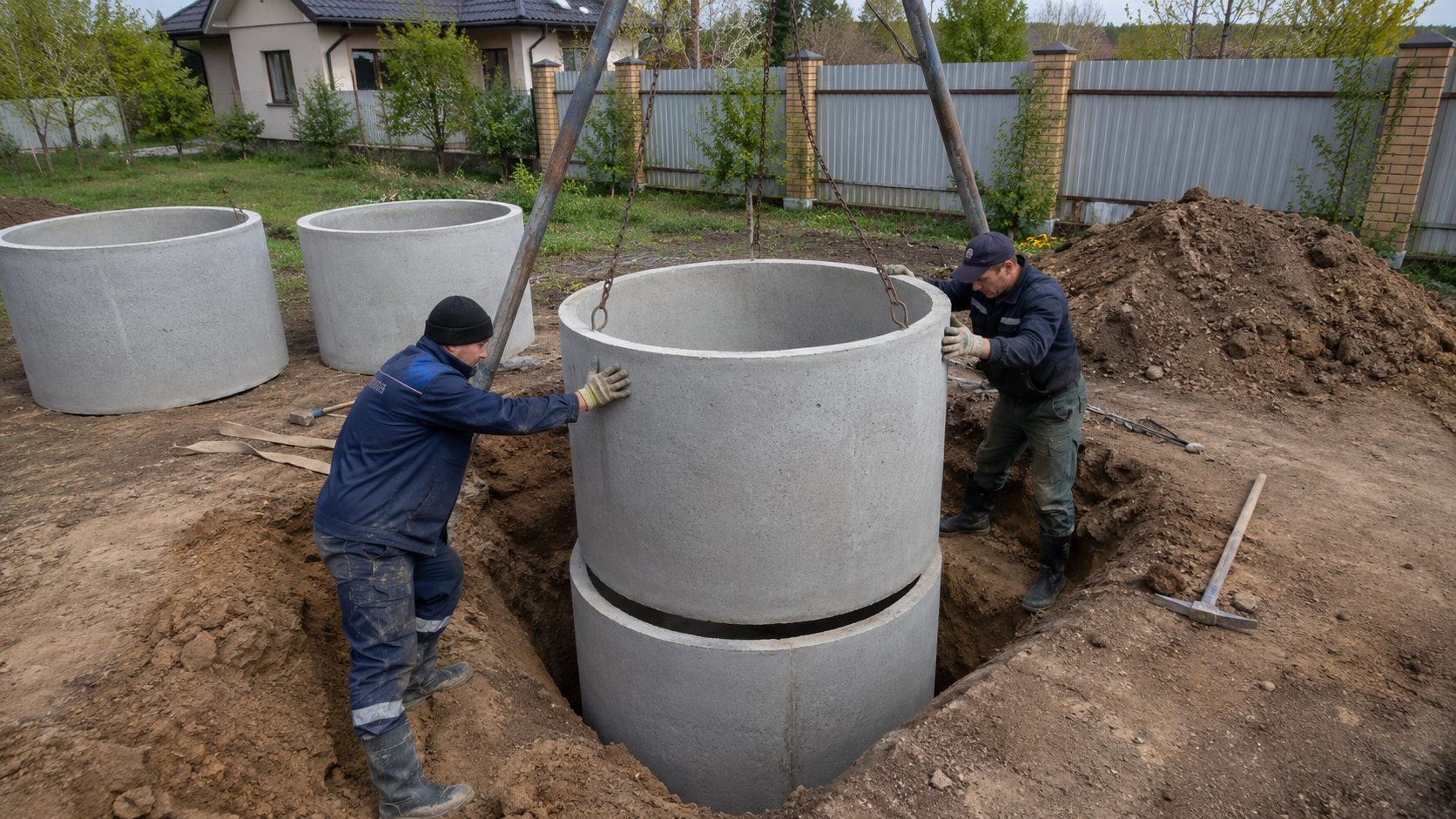 Колодец во дворе