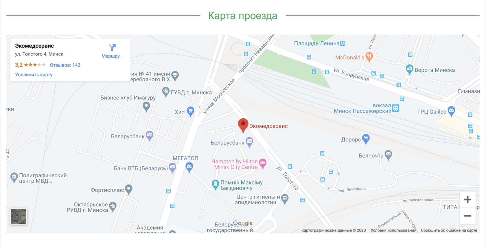 Требования Google к медицинским сайтам