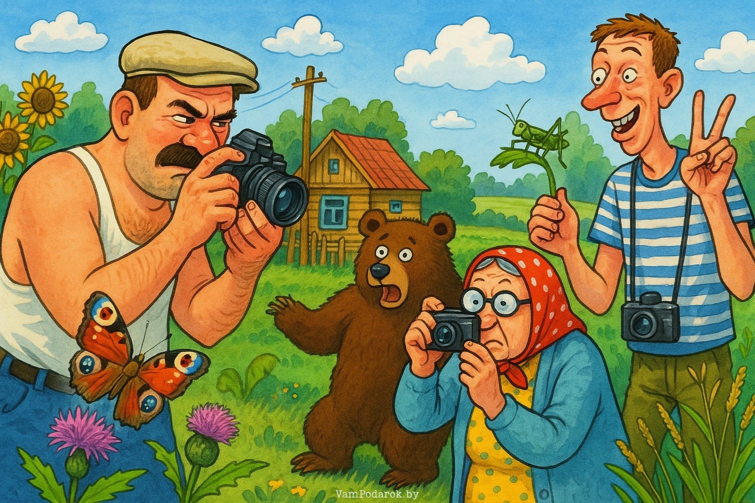 День фотографии природы – иллюстрация