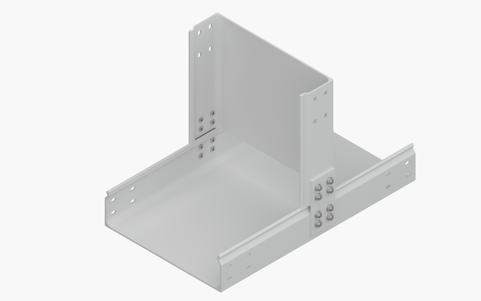 Адаптер правый сплошного лотка АР