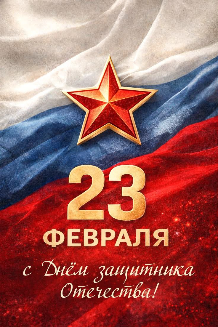 Поздравление мужчинам с 23 февраля