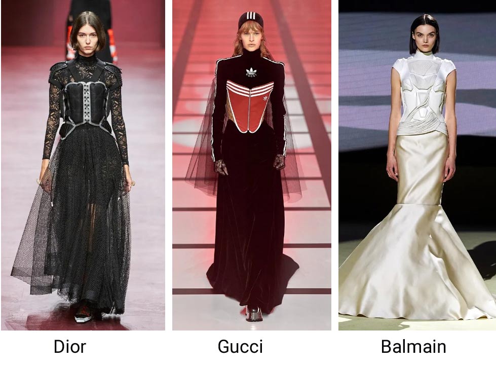 Елегантни рокли с горна част тип корсет са сред най-актуалните модни тенденции за зимата на 2023