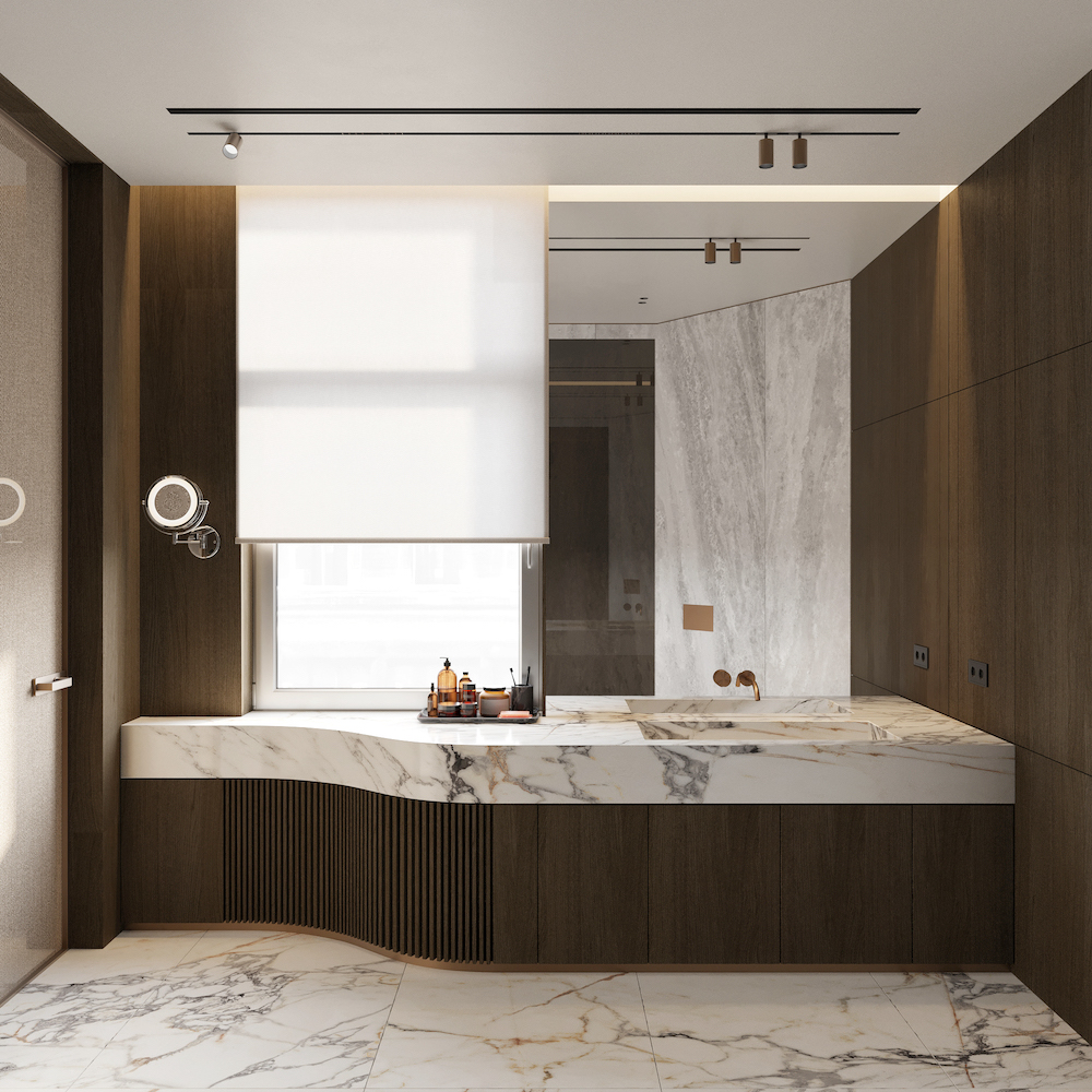 Стиль и изысканность ванной комнаты в серых тонах