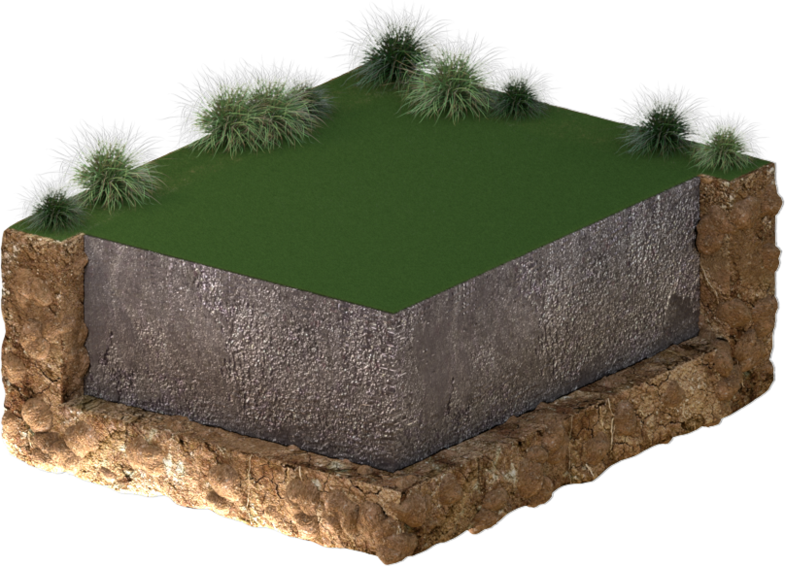 alkalization with screw piles