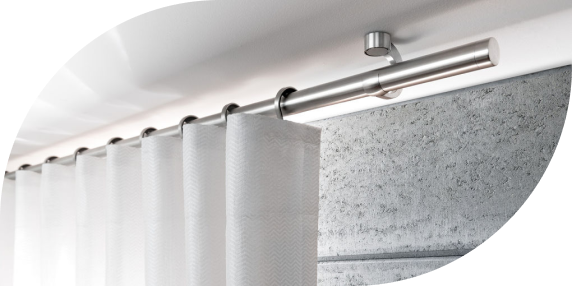 стальные карнизы для штор