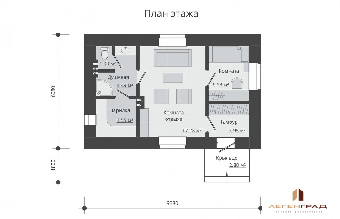 Проекты бань из керамзитобетонных блоков проекты