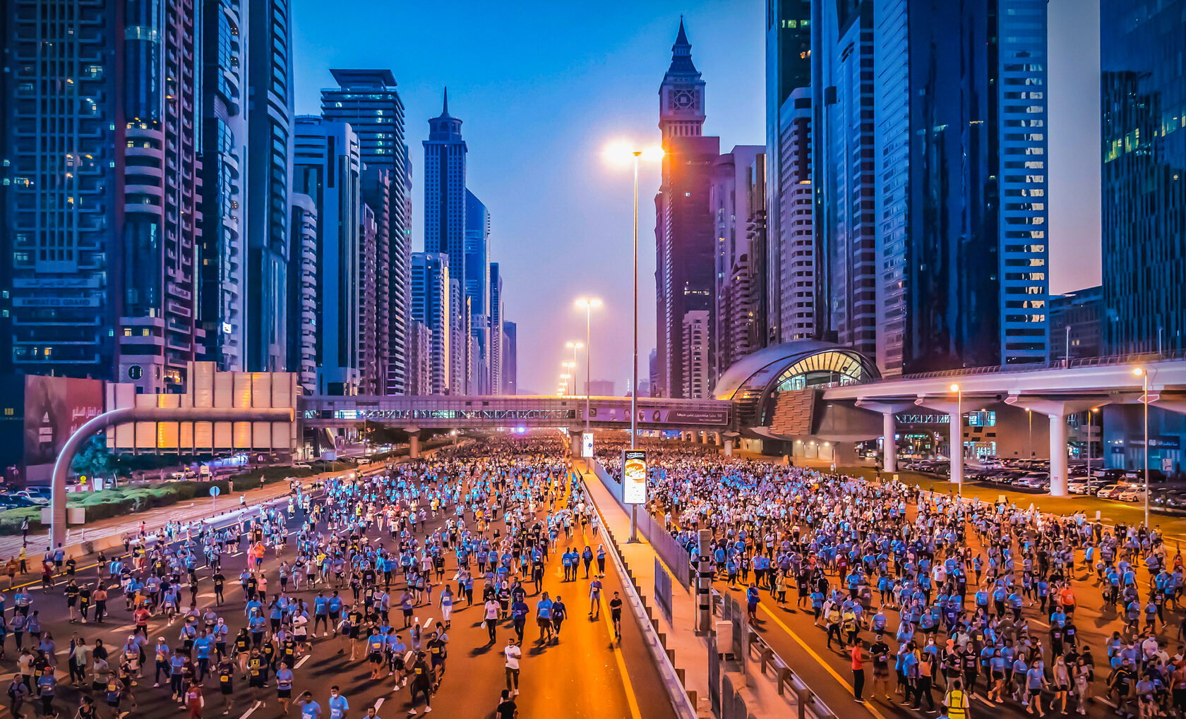 марафон Dubai run