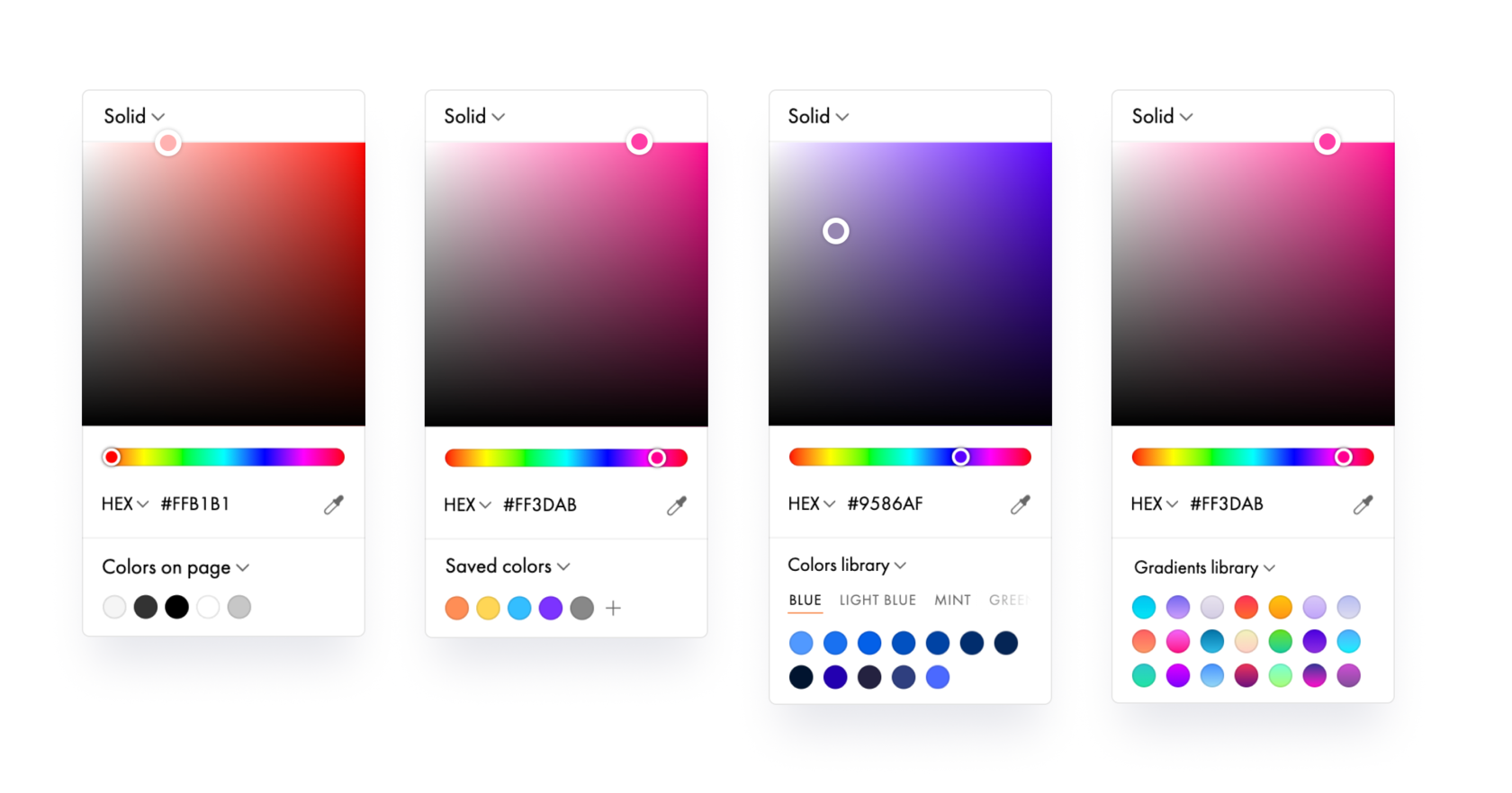 New Color Picker On Tilda