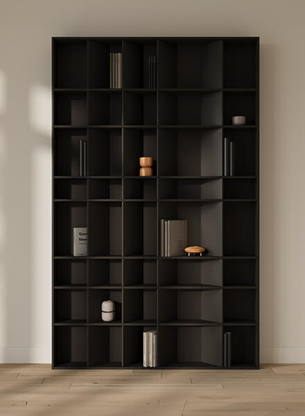 Стеллаж 45º из ЛДСП от Yaratam Design