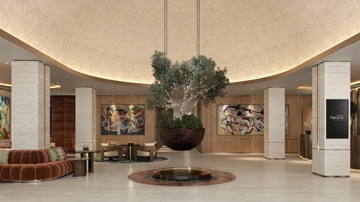 Лобби в отеле&nbsp;Pontus Rotana Resort & Spa