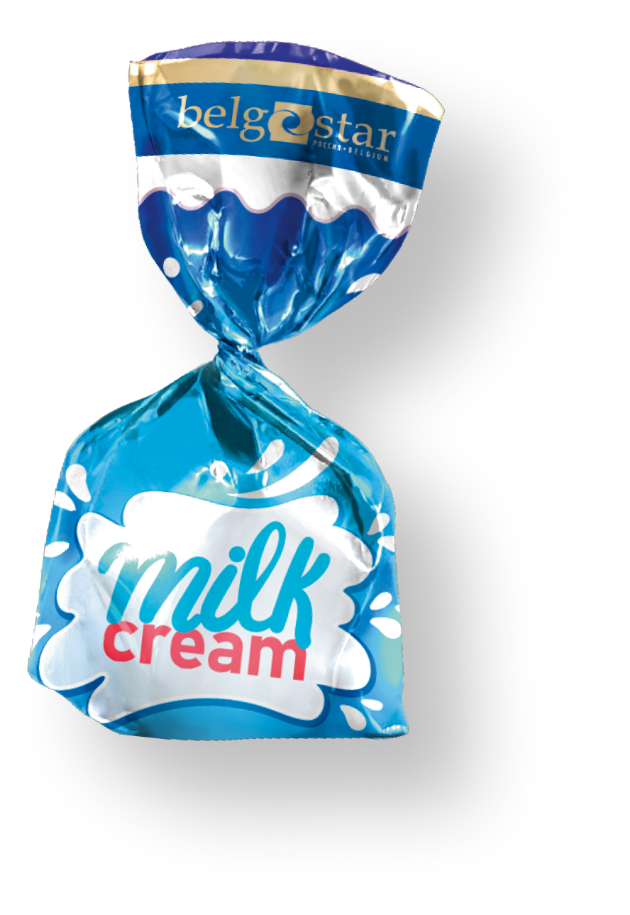 Belgostar candies Milk Cream 