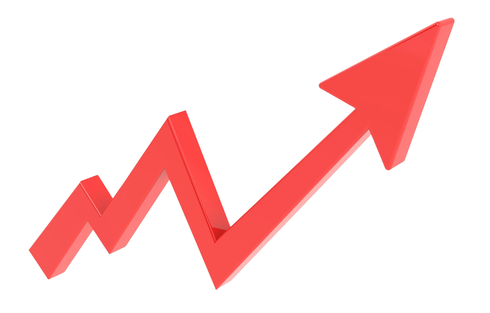 Стрелка тренд. Стрелка тренд вверх. Стрелка роста. Красная стрелка Графика вверх.