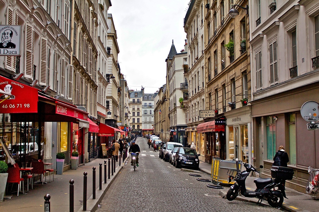 Парижские улицы фото