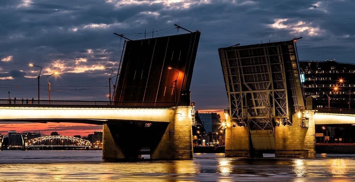 Мост невского в санкт петербурге