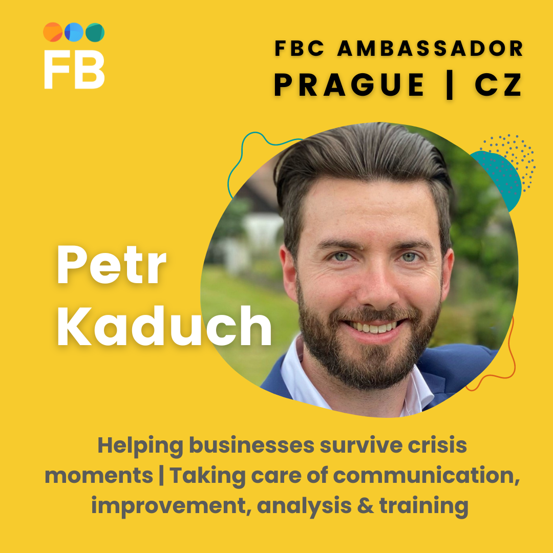 Get to know Petr Kaduch, our Ambassador in Prague, Czech Republic