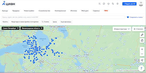 UX-патруль с разработчиками, выпуск двенадцатый: Циан и его бесконечные проблемы с сайтом