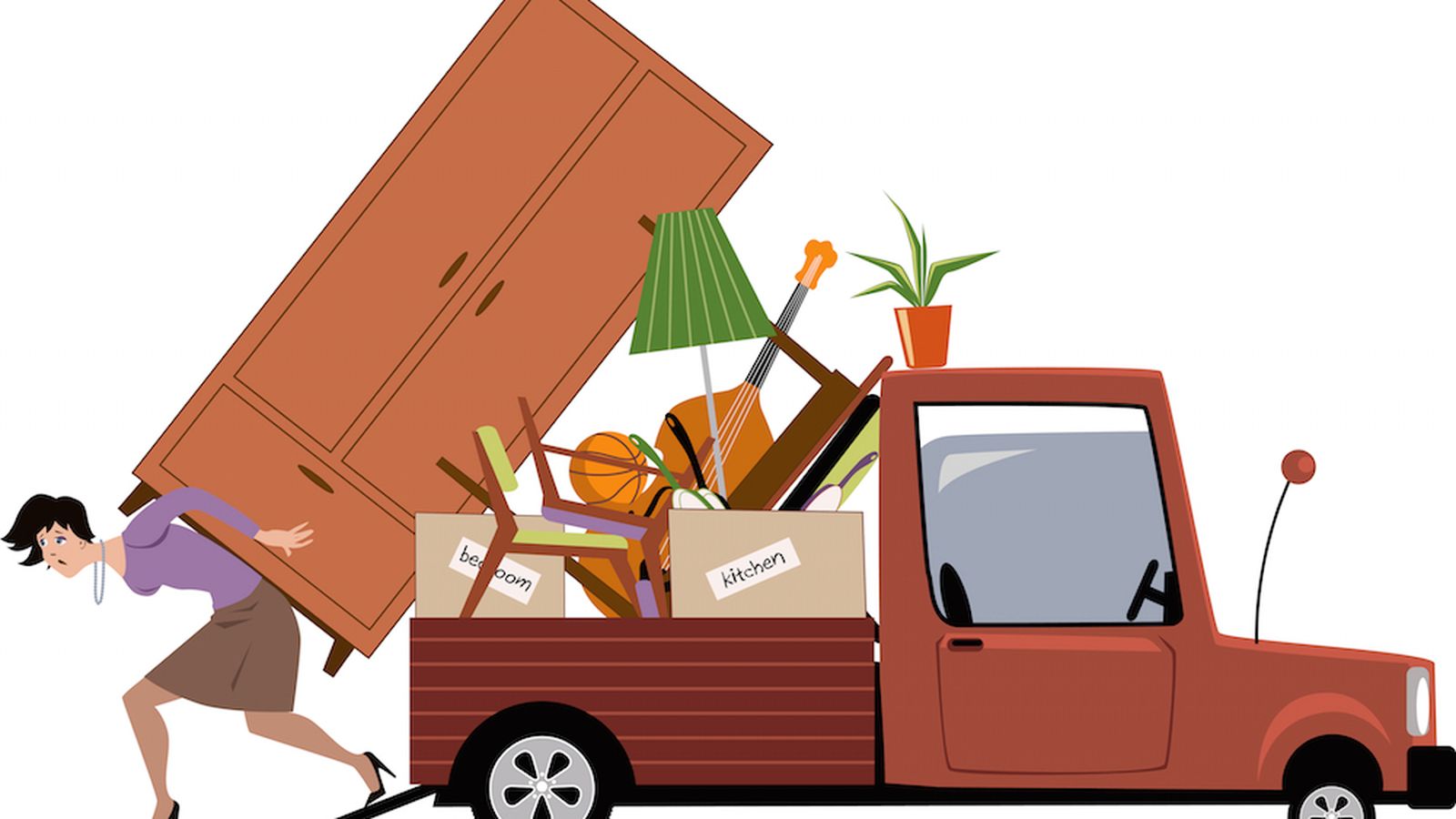 иллюстрация погрузка