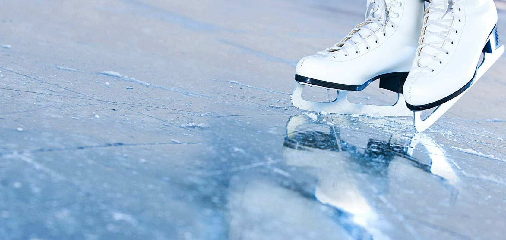 Коньки Ice Skating синие