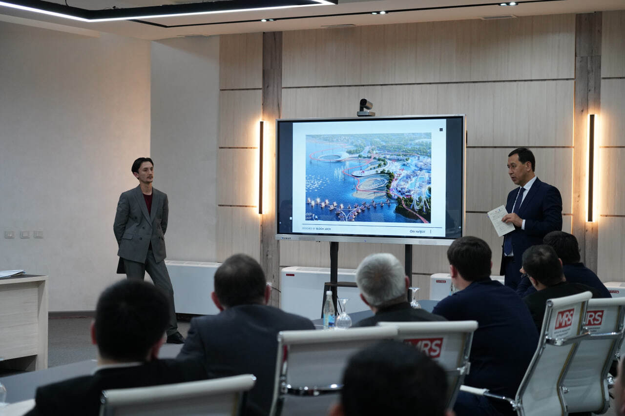 Master Plan Presentation at IMRS — a Joint Project with UNDP