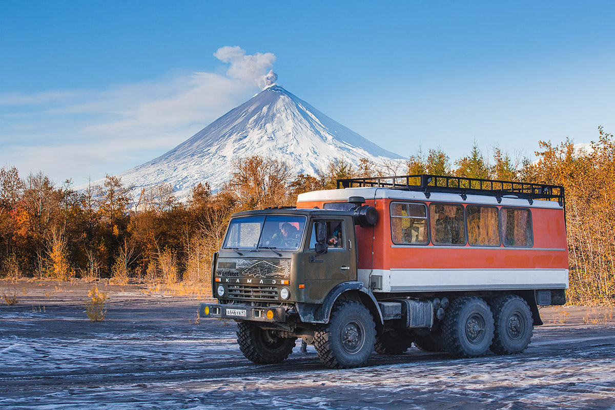 КАМАЗ В горах