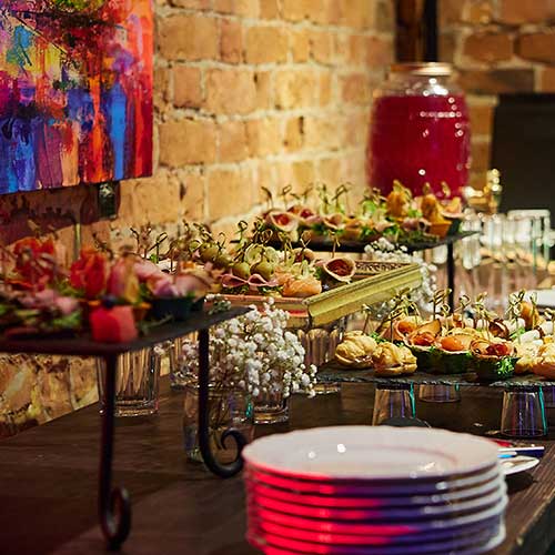 фуршет с закусками на корпоратив