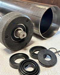 Корпус подшипникового узла конвейерного ролика