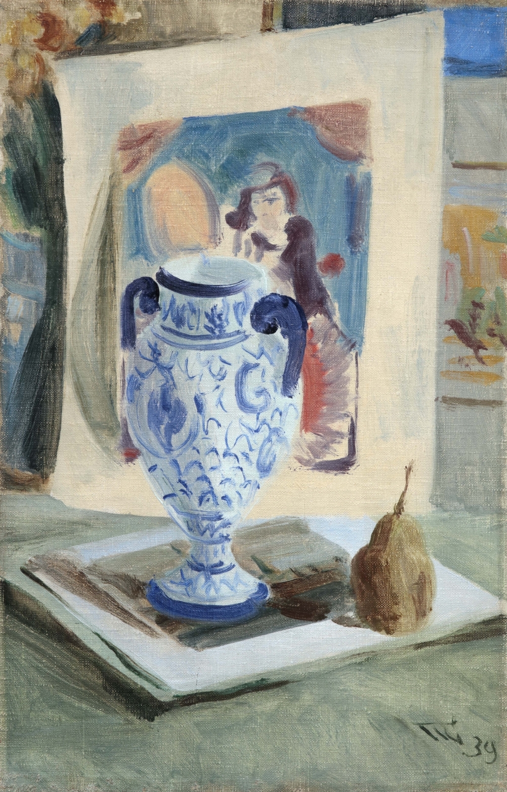 Натюрморт с вазой. 1939