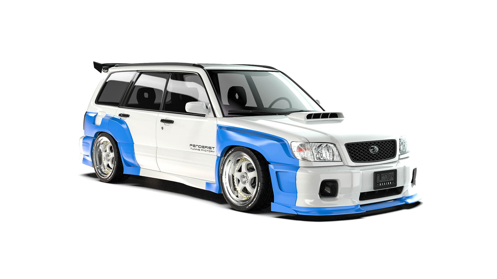 Fender Flares Set / Wide Body Kit SUBARU FORESTER SF5/9 99-02