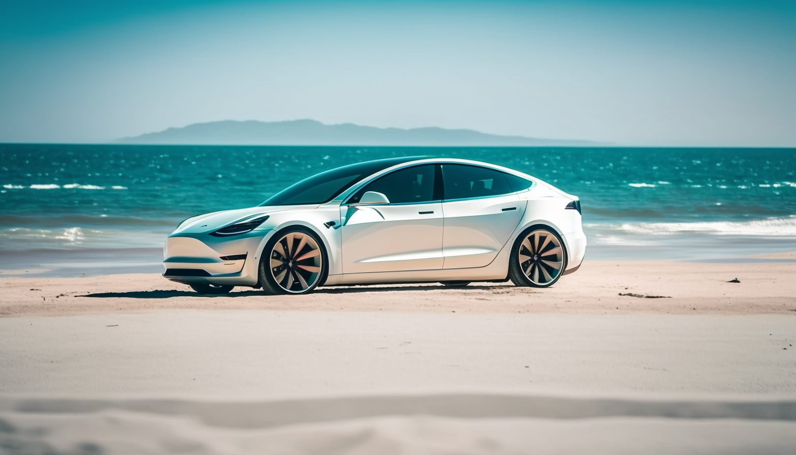 rent a Tesla Model 3 with unlimited mileage