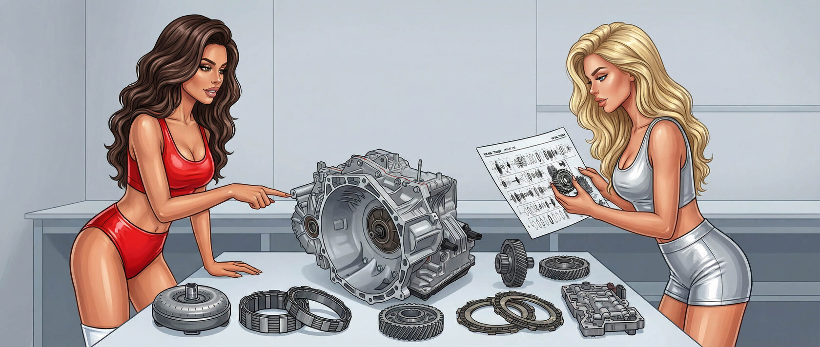 Замена масла в АКПП 09G (TF60SN) в СПб