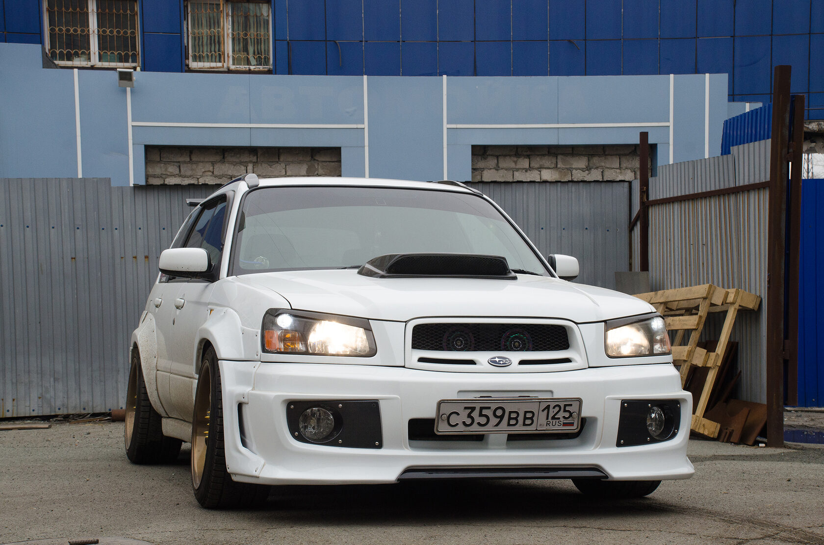 Fenderist обвес subaru