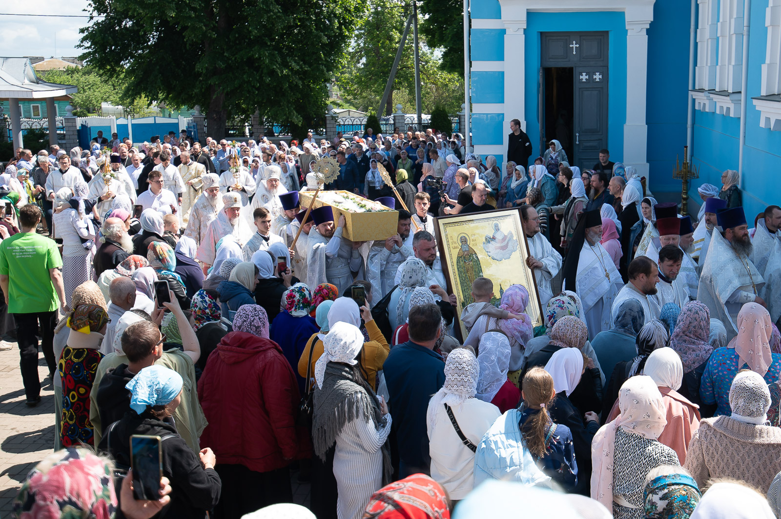 Торжества в Иоанно-Кормянском монастыре. Фото: church.by