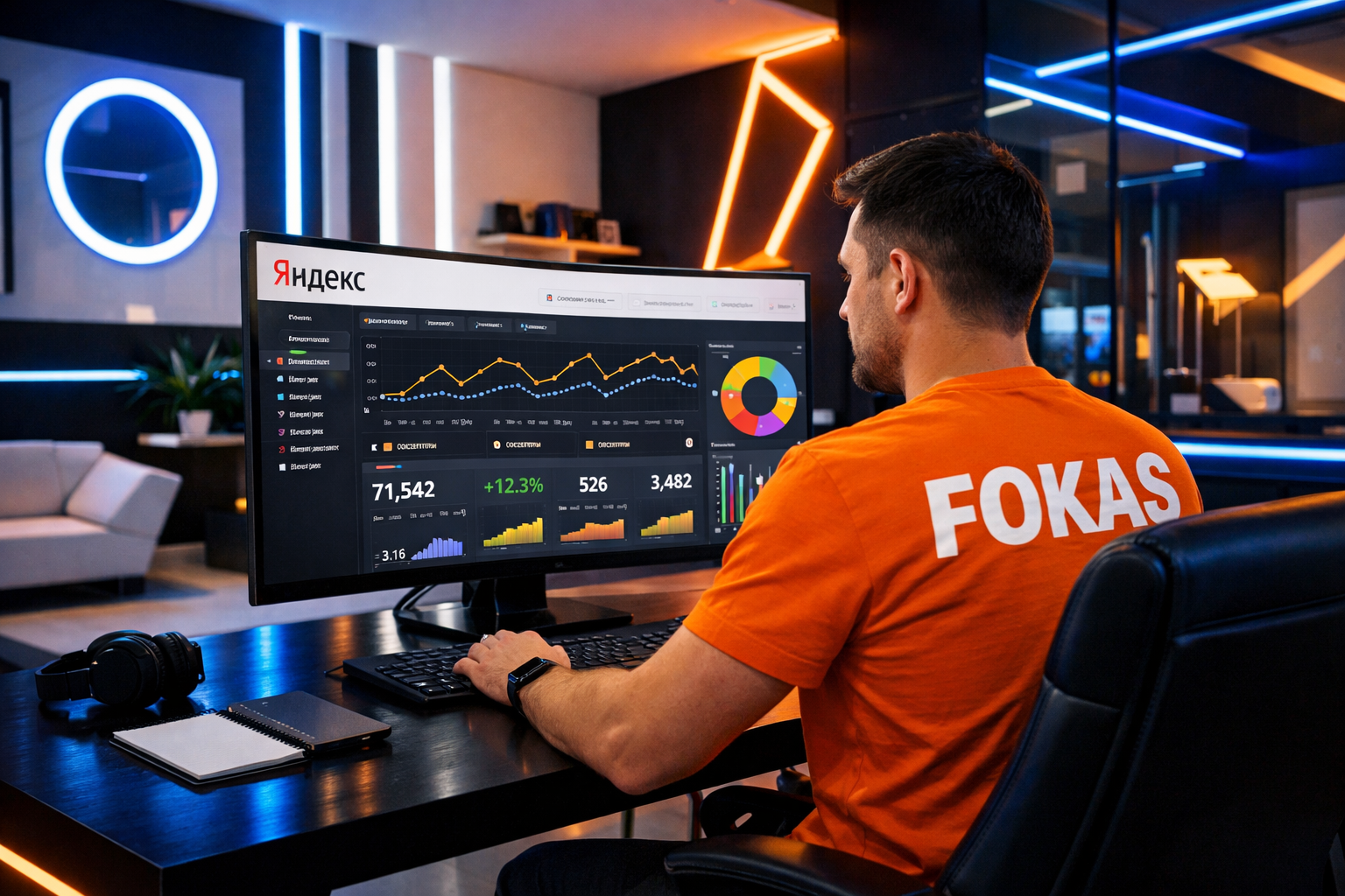 Работа с продвижением компании 