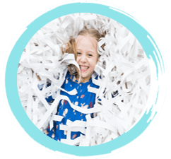 бумажное шоу на детский праздник