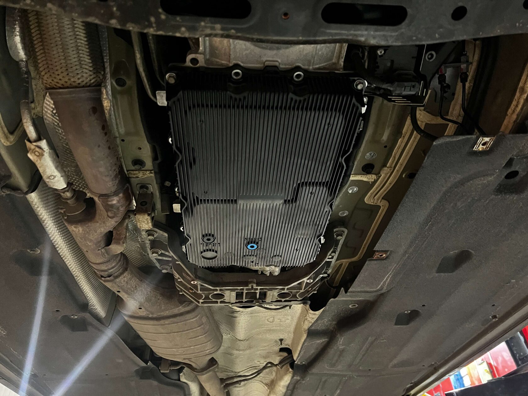 Установка нового поддона АКПП